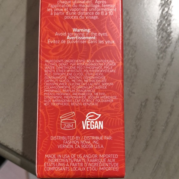 ❤️MAVEN BEAUTY ROSE WATER SETTING SPRAY❤️ - Picture 7 of 8